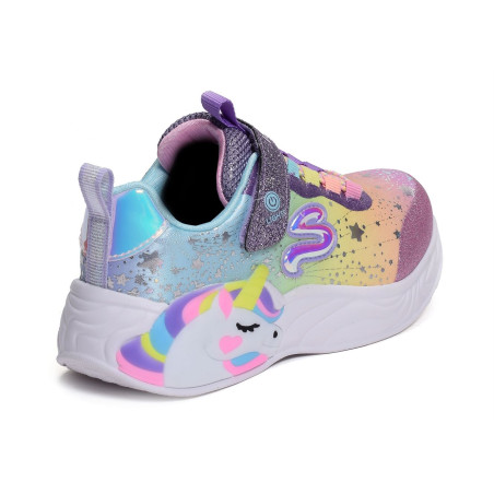 UNICORN DREAMS Multicolore, Baskets running Skechers