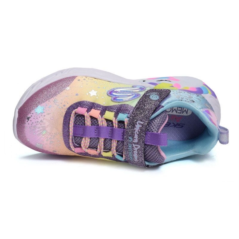 UNICORN DREAMS Multicolore, Baskets running Skechers