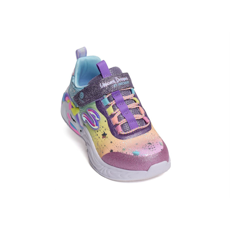 UNICORN DREAMS Multicolore, Baskets running Skechers