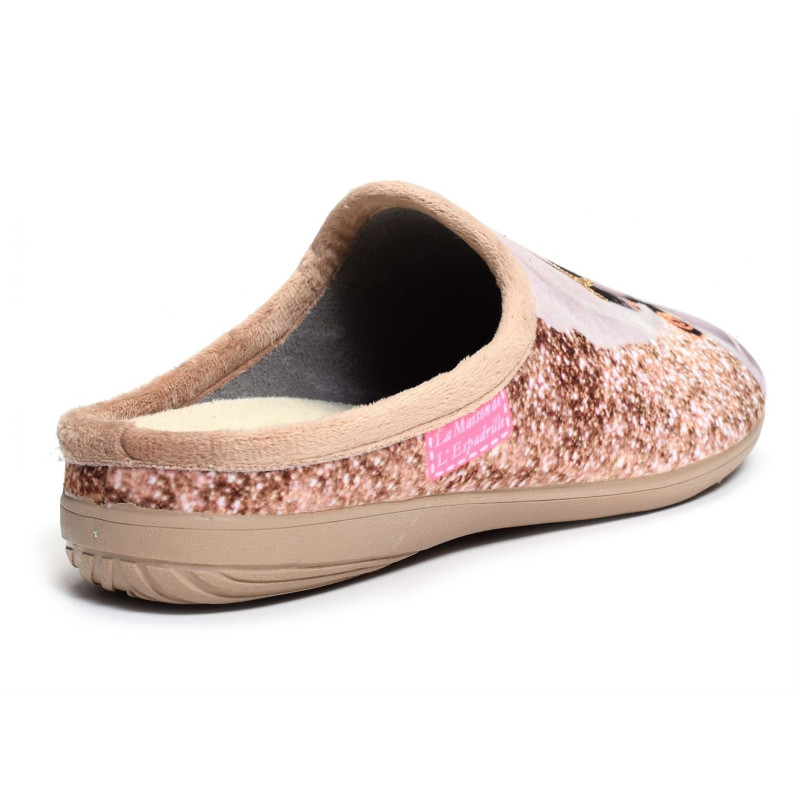 6531 Beige, Mules La Maison de l'Espadrille