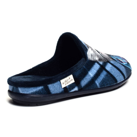 9005 Marine, Mules La Maison de l'Espadrille