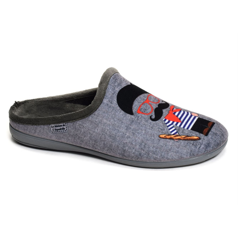 6743 Gris, Mules La Maison de l'Espadrille