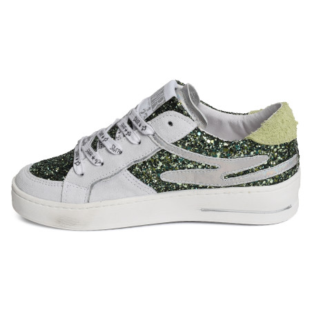 VANA Blanc Vert, Sneakers basses Semerdjian