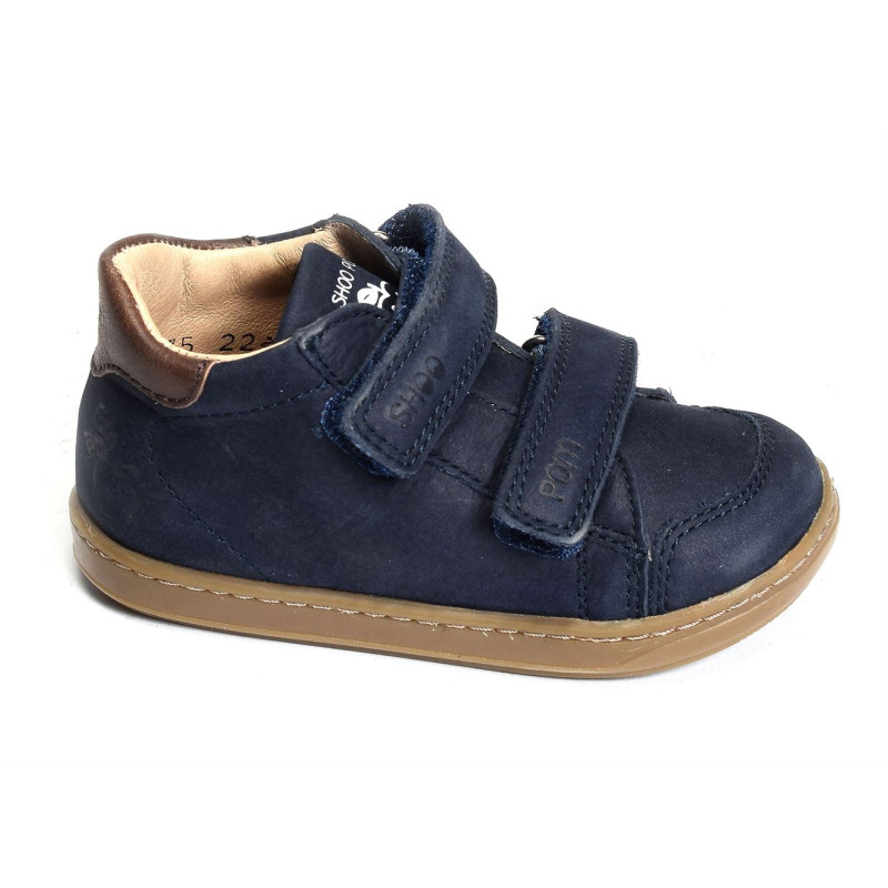 BOUBA SCRATCHY Marine, Chaussures à Scratch Shoopom