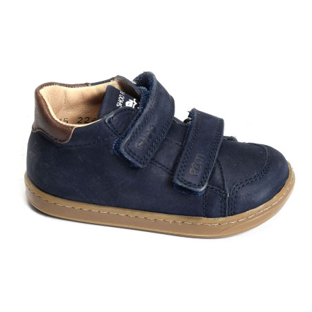 BOUBA SCRATCHY Marine, Chaussures à Scratch Shoopom