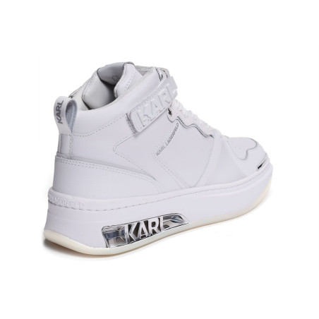 ELEKTRA LAY UP HI Blanc, Baskets montantes Karl Lagerfeld