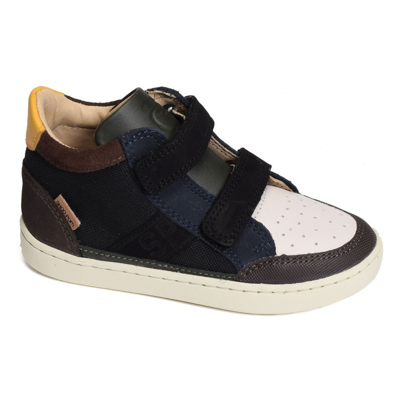 PLAY NOCK SCRATCH Noir Marine, Chaussures à Scratch Shoopom