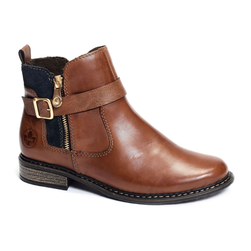 Z4959 Camel, Bottines Rieker