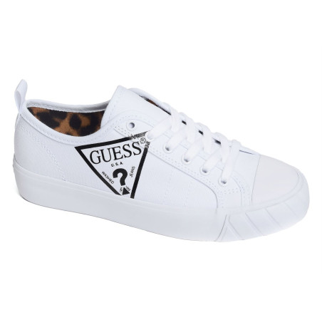 KERRIE Blanc, Chaussures basses Guess