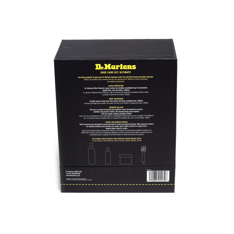 KIT 3 Noir, Entretien Dr Martens