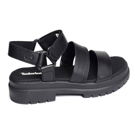 LONDON VIBE SANDAL Noir, Nu-Pieds à plateforme Timberland