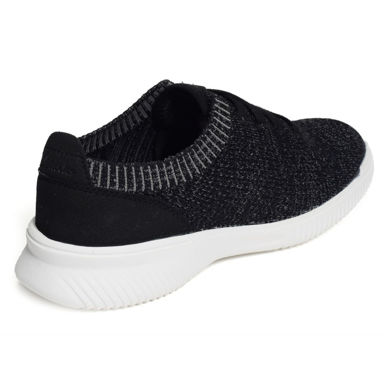 DONAWAY KNIT Noir, Slip-On Clarks