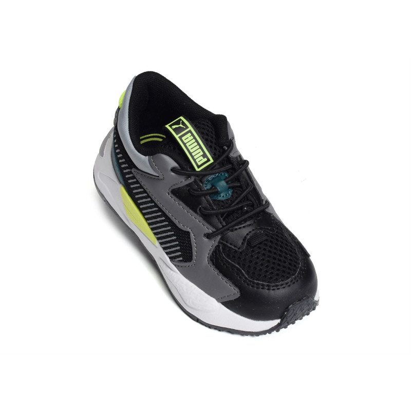 RS INF Noir Gris, Baskets running Puma