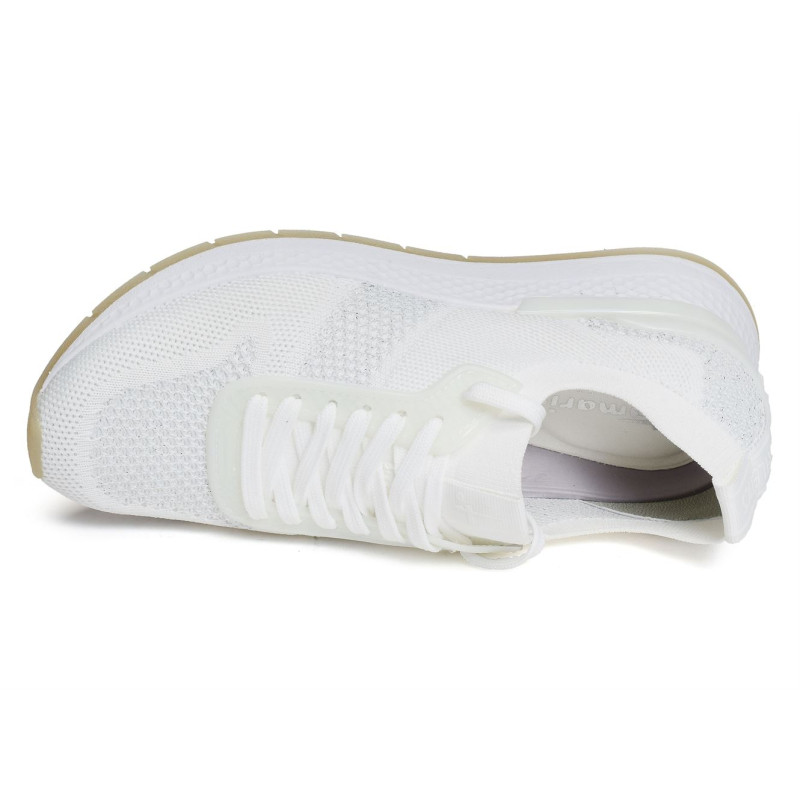 23712 Blanc, Sneakers basses Tamaris