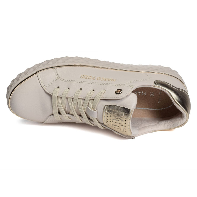 23705 Beige, Sneakers basses Marco Tozzi