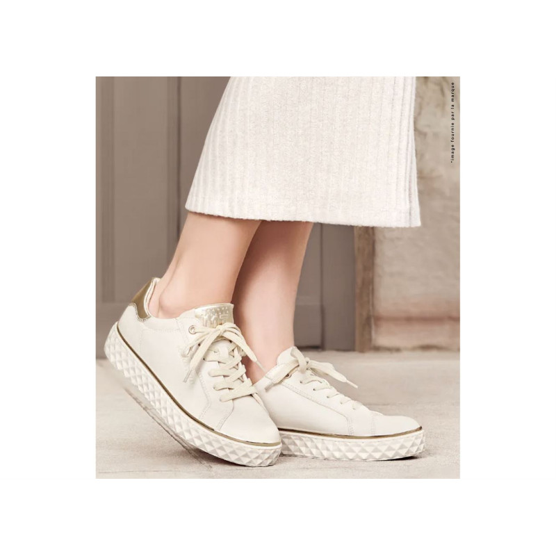 23705 Beige, Sneakers basses Marco Tozzi