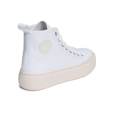 1270100 Blanc, Chaussures montantes Victoria