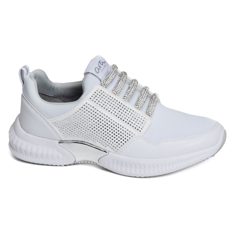 ATHEN Blanc, Baskets running Ara