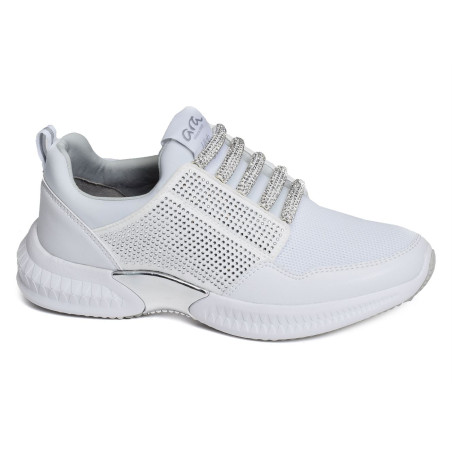 ATHEN Blanc, Baskets running Ara