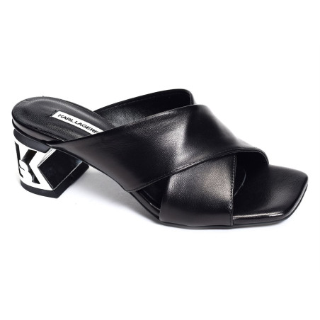 KBLOK Noir, Mules Karl Lagerfeld