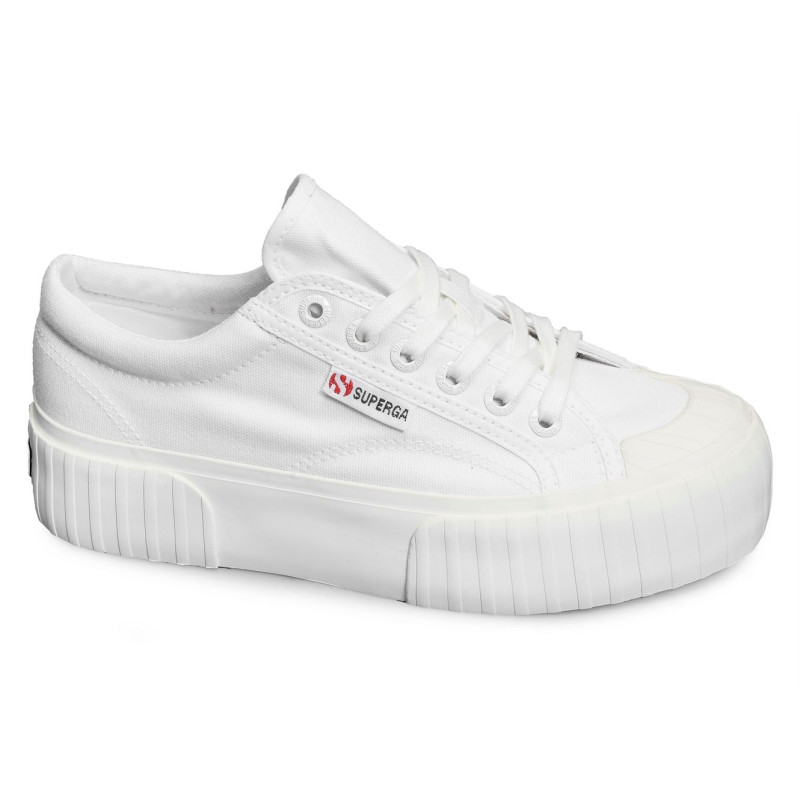 2631 STRIPE PLATFORM Blanc, Chaussures basses Superga