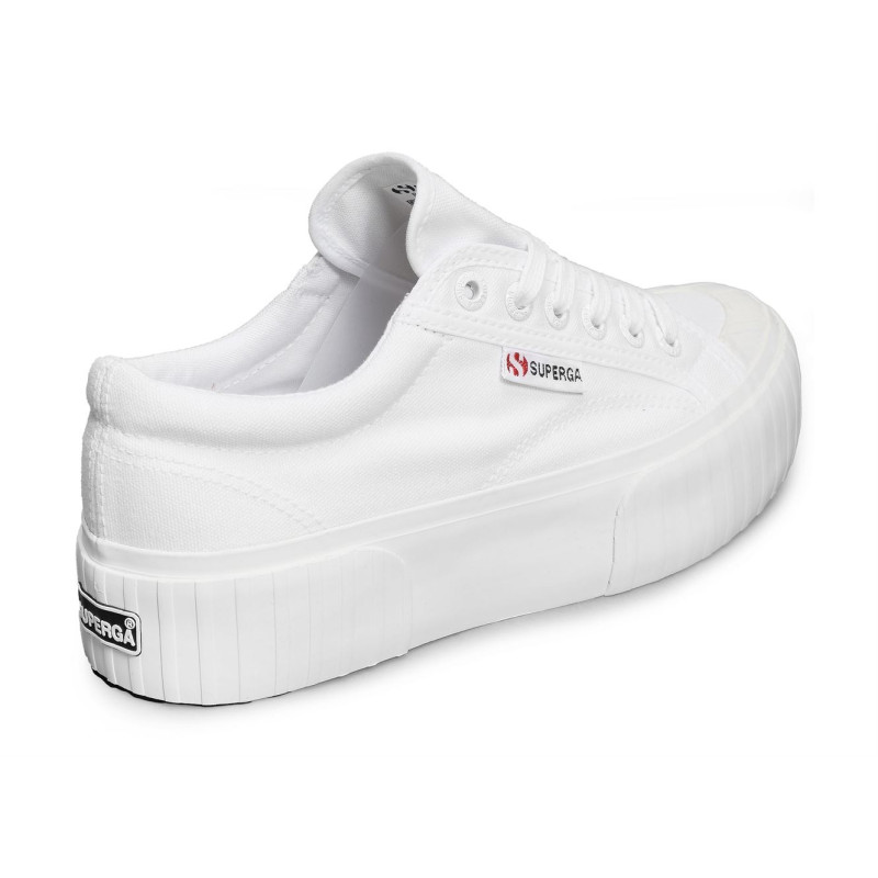 2631 STRIPE PLATFORM Blanc, Chaussures basses Superga