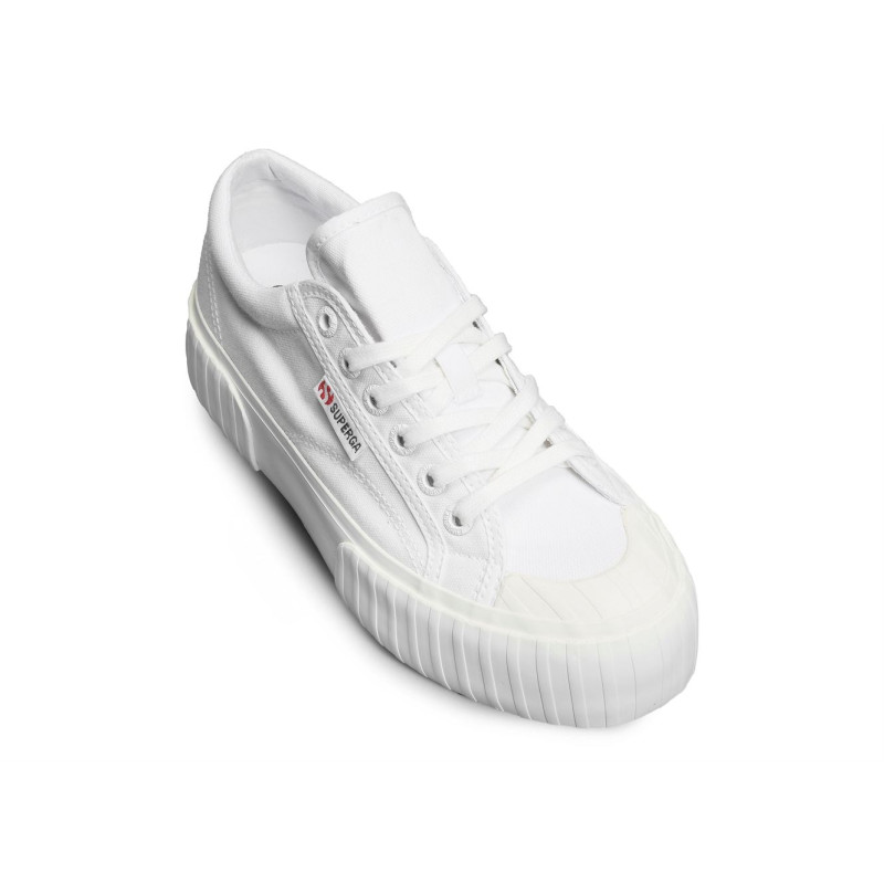 2631 STRIPE PLATFORM Blanc, Chaussures basses Superga