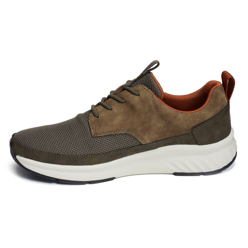 NIRVANA EXKO A4N01 Marron Kaki, Baskets running Bugatti