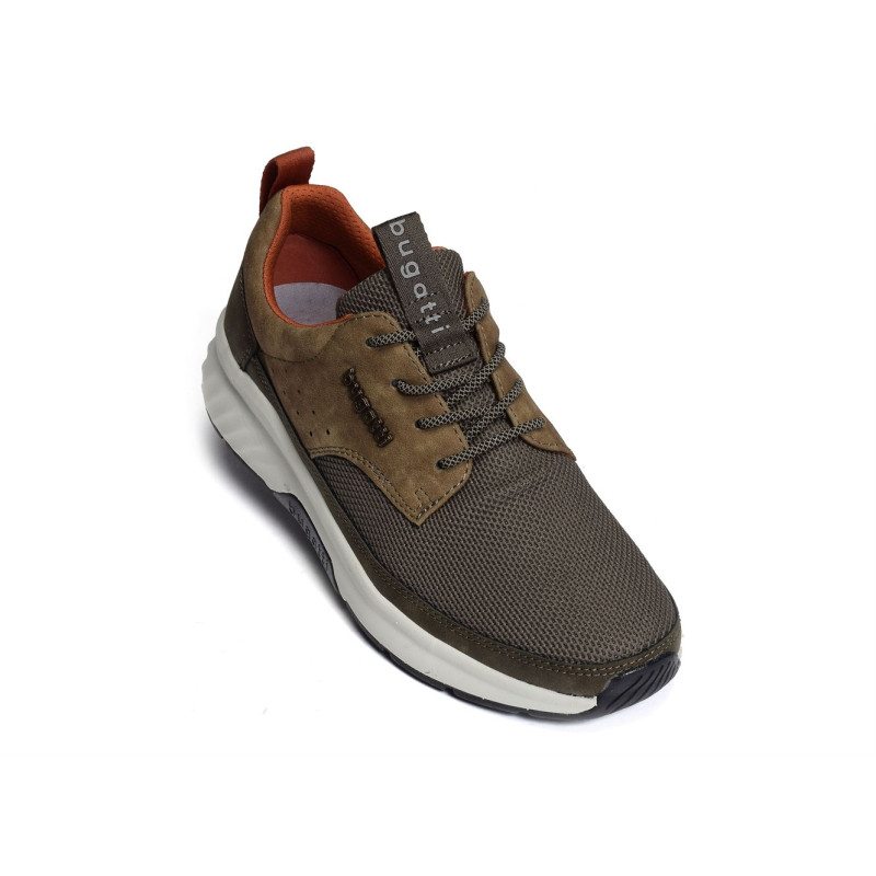 NIRVANA EXKO A4N01 Marron Kaki, Baskets running Bugatti