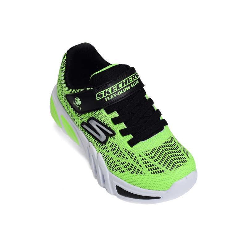 FLEX GLOW ELITE Vert, Baskets running Skechers