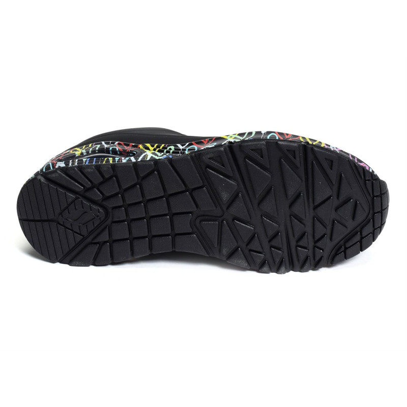 UNO LOVING LOVE Noir Multicolore, Sneakers basses Skechers