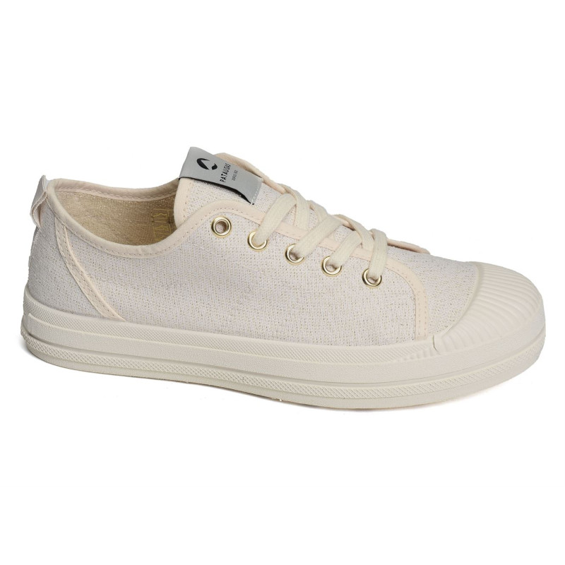 ETCHE L W Blanc Or, Chaussures basses Pataugas