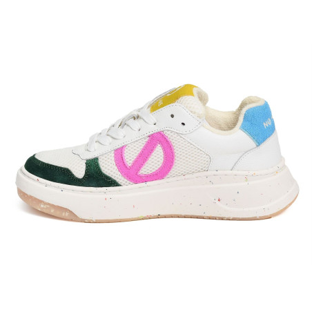 BRIDGET SNEAKER Blanc Multicolore, Sneakers basses No Name