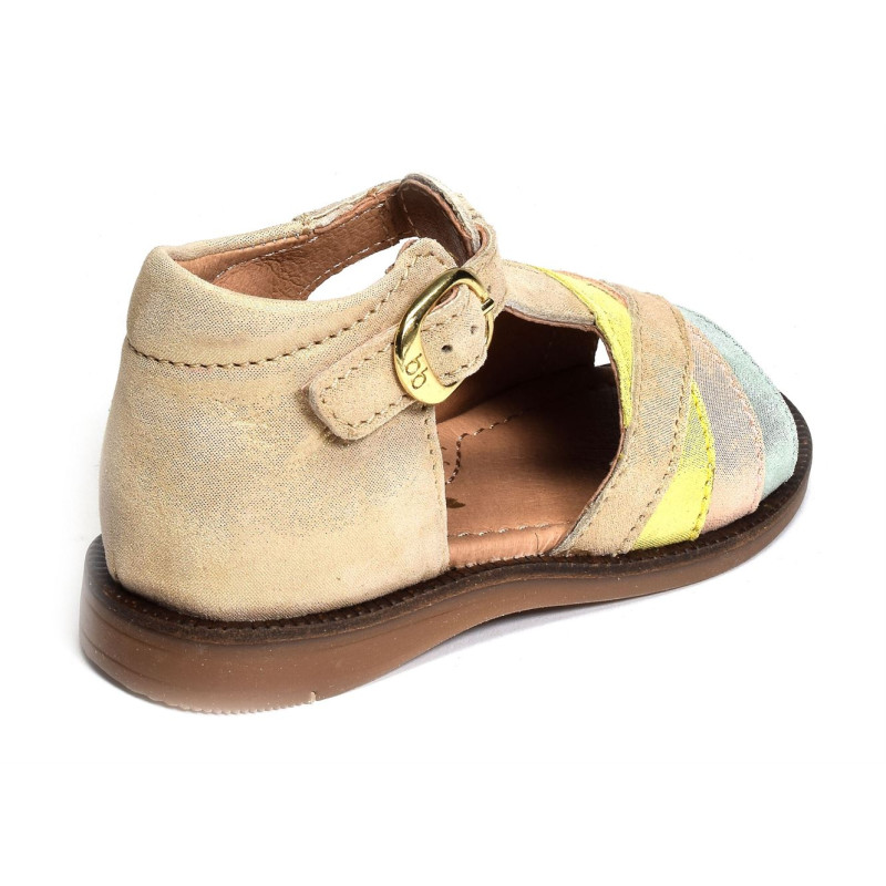 TILDA Or Multicolore, Sandales plates & Nu-Pieds Babybotte