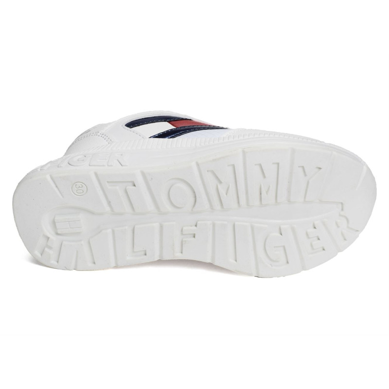 CLYDE 32167 Blanc, Baskets running Tommy Hilfiger