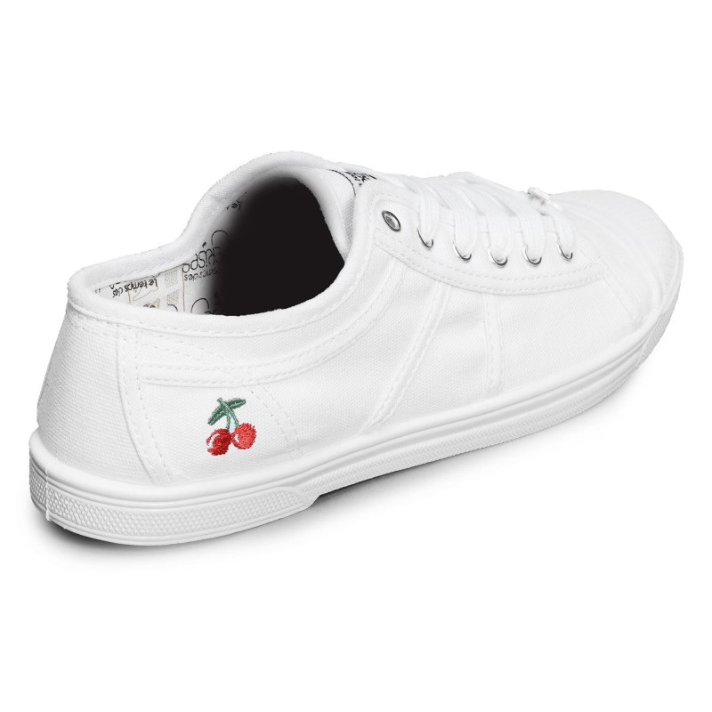 BASIC Blanc, Chaussures basses Le Temps des Cerises