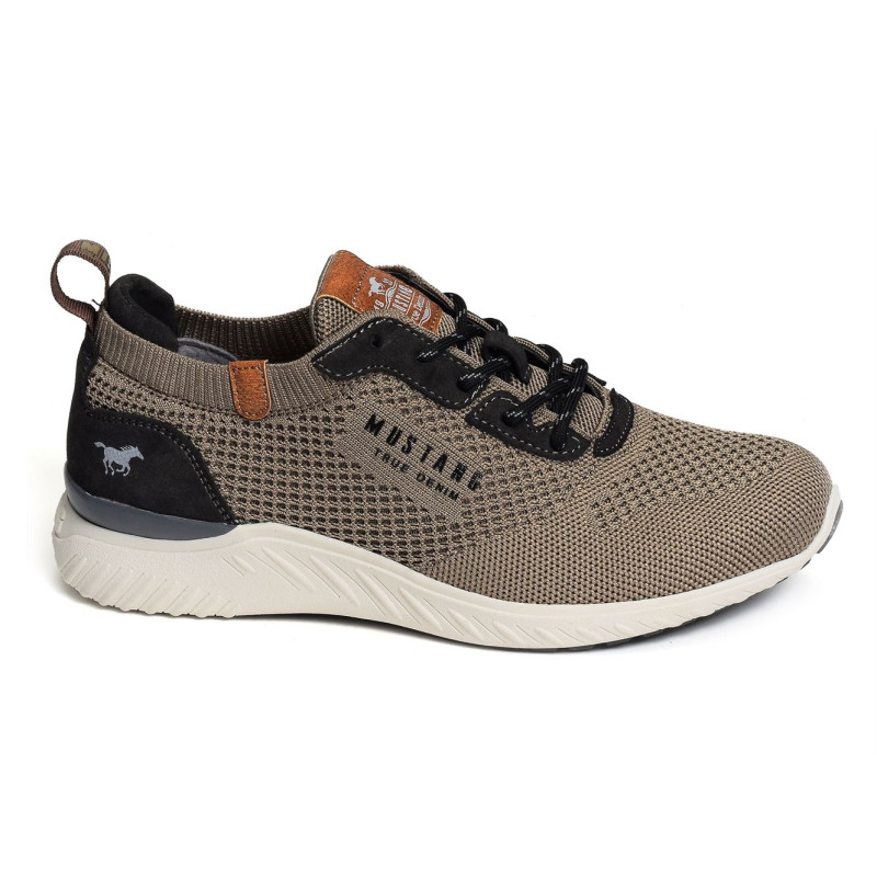 4132309 Taupe, Baskets running Mustang