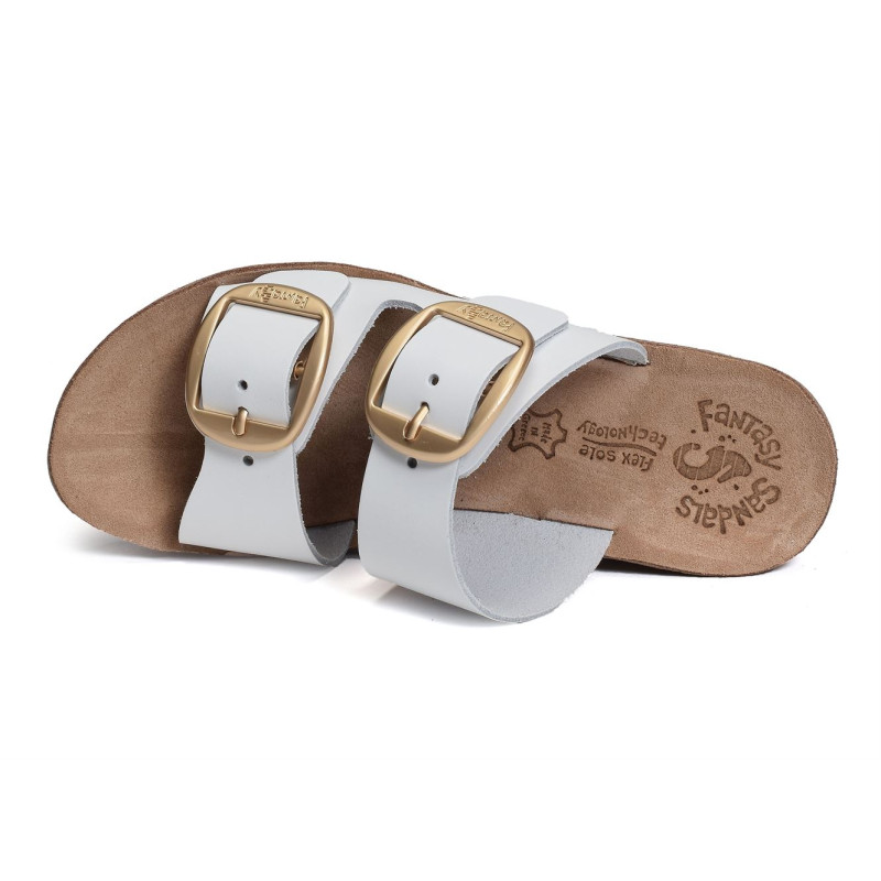 S5017 HELENA Blanc, Mules Fantasy Sandals