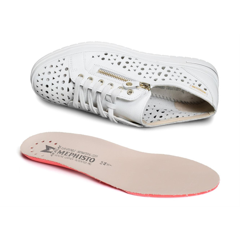 JUNE PERF Blanc, Sneakers basses Mephisto