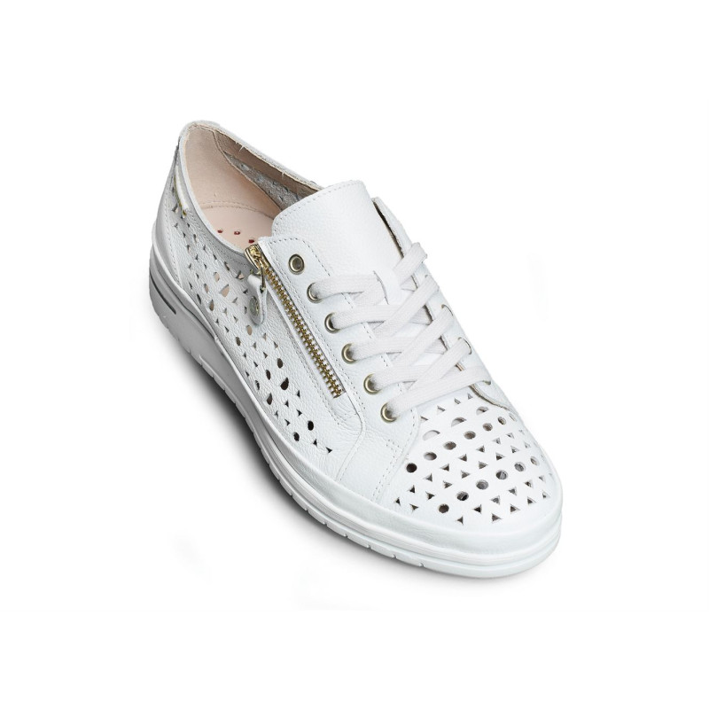 JUNE PERF Blanc, Sneakers basses Mephisto