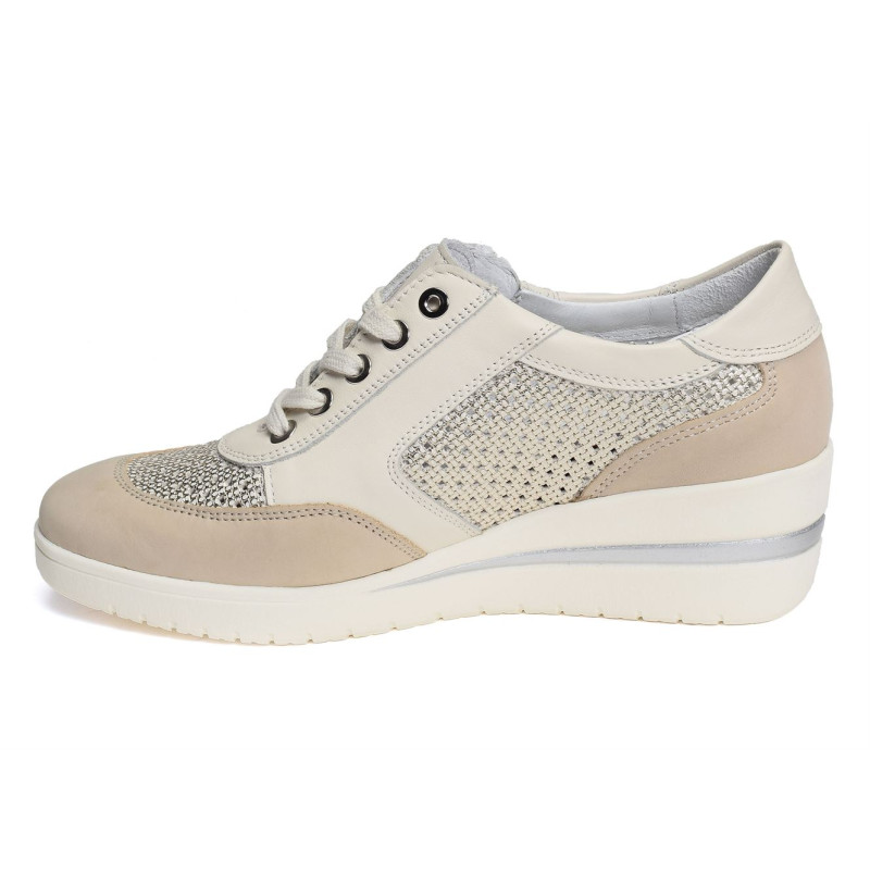 PRECILIA PERF Beige, Baskets running Mephisto