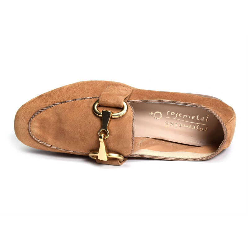 JACQUE Camel, Mocassins Rosemetal