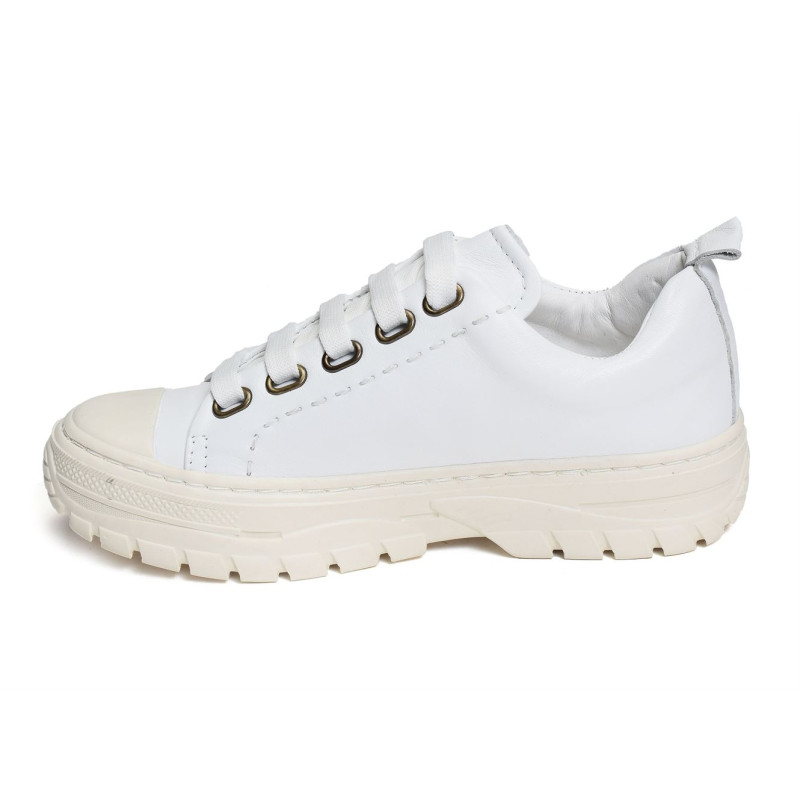 MESNIL Blanc, Sneakers basses Coco & Abricot