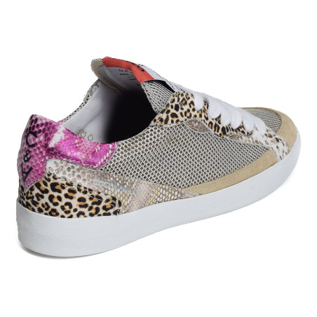 ABAINVILLE Blanc, Sneakers basses Coco & Abricot