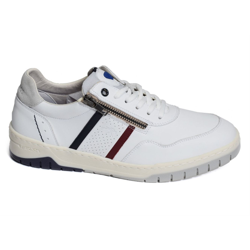 F1431 Blanc, Sneakers basses Fluchos