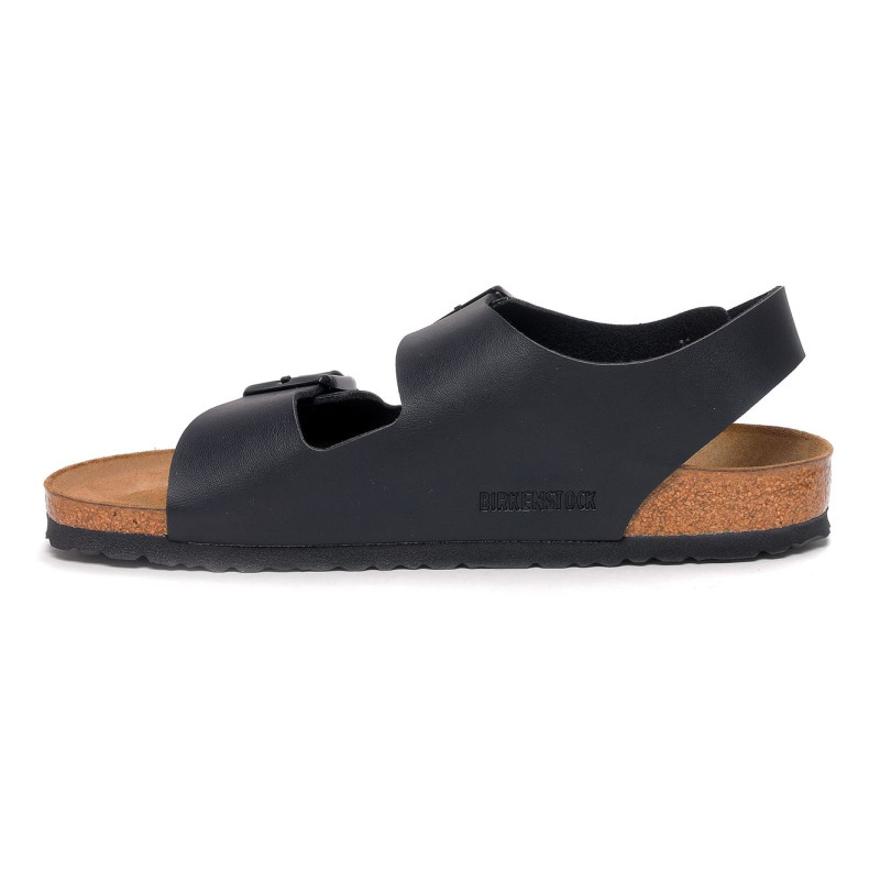 MILANO Noir, Sandales plates & Nu-Pieds Birkenstock