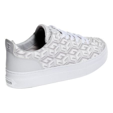 GIAA5 Blanc Gris, Sneakers basses Guess