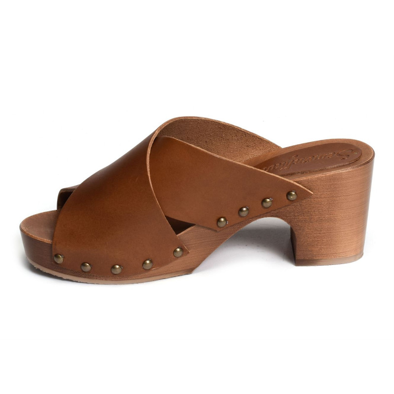 SOIA Marron, Mules Semerdjian