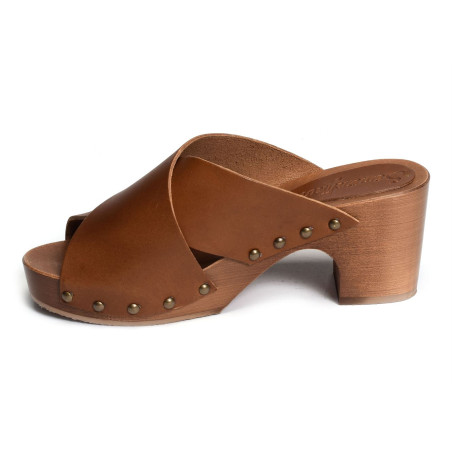 SOIA Marron, Mules Semerdjian