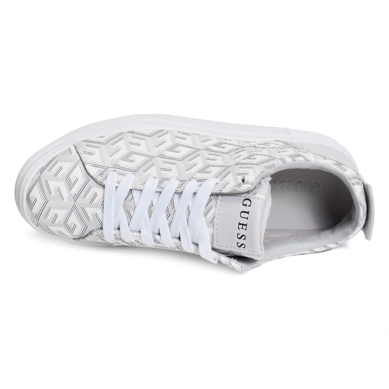 GIAA5 Blanc Gris, Sneakers basses Guess